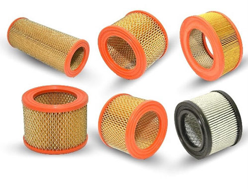 Filtros de ar tampa em plastizol