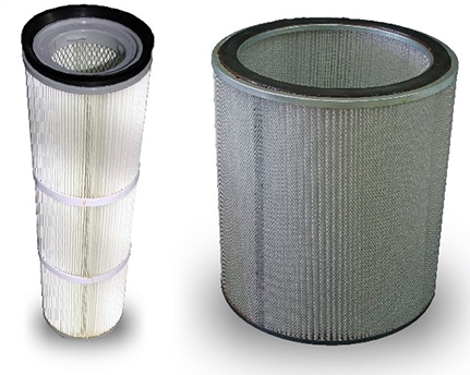 Filtros para coletores de pó
